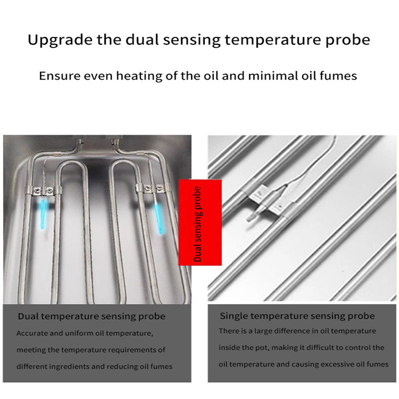 Commercial Single Tank Electric Deep Fryer New Condition Industrial Fried Oil Filter Chip Fat Chips Machine for Potato Vending