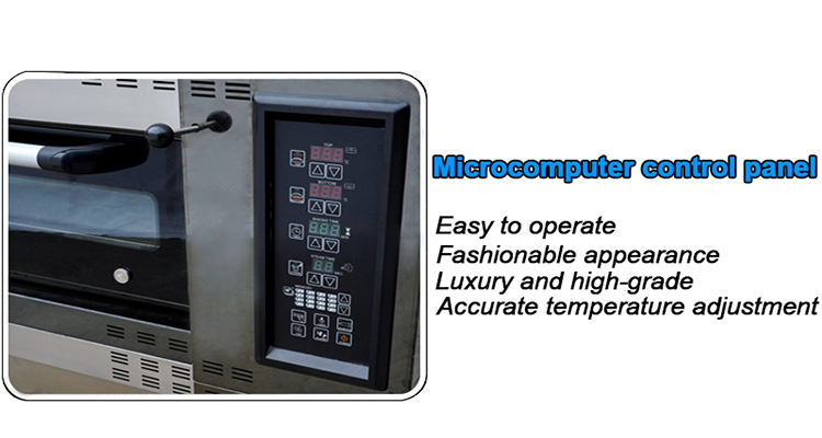 Commercial Electric Deck Oven for Gas Pizza Bread Cake Baking Reasonable Price Industrial Equipment Made Corn Water New Flour