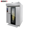 High Quality Fully Automatic Bread Making Equipment Commercial Rotary Rack Oven Moon Cake Pizza Bread Bakery Hot Air Rotary Oven