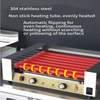 304 Stainless Steel Commercial Hot Dog Smoking Machine 7 Sticks Automatic Temperature Control New Condition