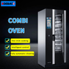 New 40 Trays Combination Oven Large Capacity Fully Automatic Commercial Electric Oven Touch Control Intelligent Control Bread