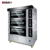 Stainless Steel Electric/Gas 380V Commercial Deck Oven High Productivity Programmable Control Bread Corn Baking Single Deck New