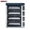 Industrial Big Pizza 3 4 Decks 9 12 16 Trays Gas Power Electric Bread Deck Commercial Oven Bakery Equipment for Baking Cake Sale