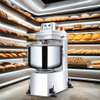 Commercial 50KG Vertical Dough Mixer 60L Spiral Pizza & Bread Making Machine for Bakery & Snack Food Shops for Flour-Based Cakes