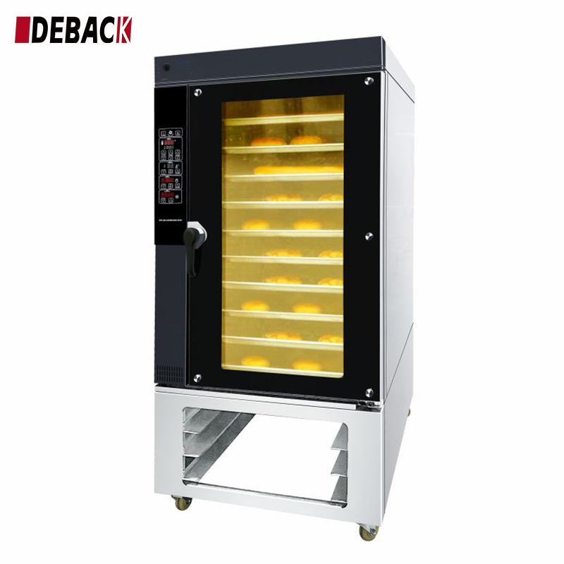 Stainless Steel Kitchen Cabinet Pizza Oven Bakery Machine 10 Trays Electric Convection Oven for Cakes Home Baking Ovens