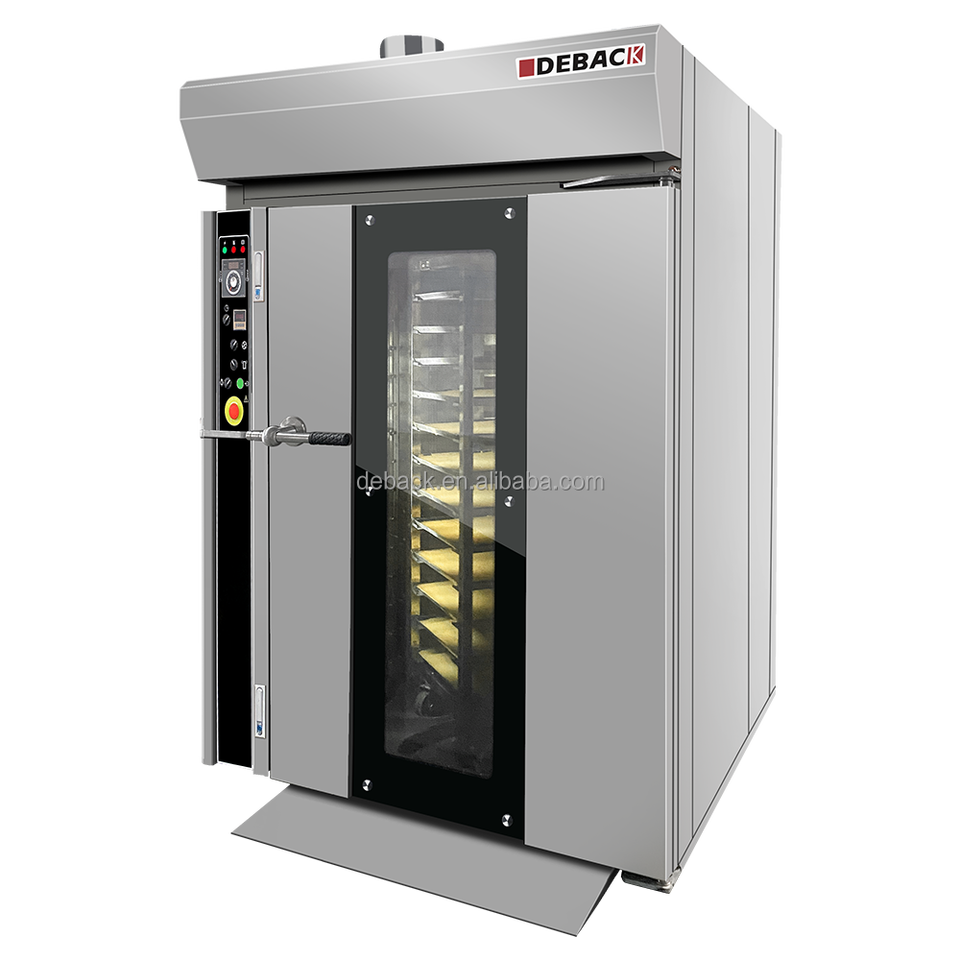 Brand New Baking Rotary Rack Oven Bread Maker Oven Automatic 12 Tray Electric Rotary Oven for Pizza/Cake Sale Prices