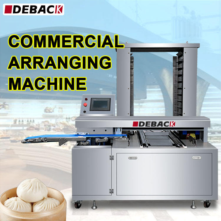 Industrial Dough Arranging Machine High Precision Energy Saving High Productivity 220V DEBACK ZMP-100 Bakery Panning Equipment