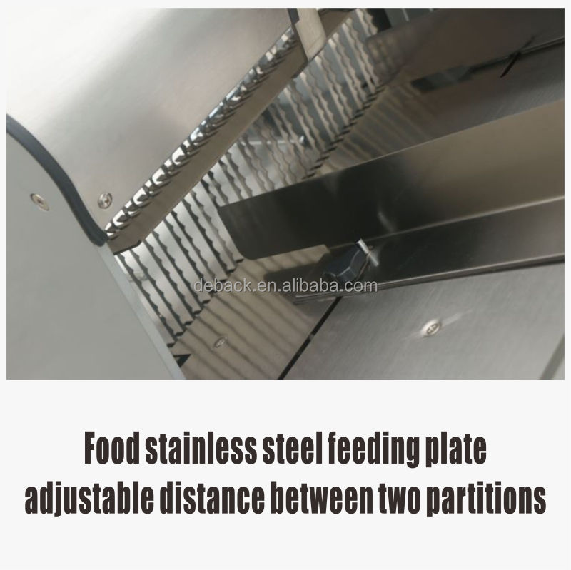 DEBACK 31-Piece High Speed Adjustable Automatic Bread Slicer Machine High Quality Bakery Equipment Toast Slicer New Flour Mill