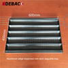 High Quality Non-Stick Baguette Tray Bread Baking Tray With Side for Bakeries and Restaurants for Bread Making Machine