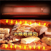 Industrial Gas Deck Oven Bakery Machine 3 Decks 6 Trays New 220V High Productivity Commercial Use Nuts Bread Food Shops