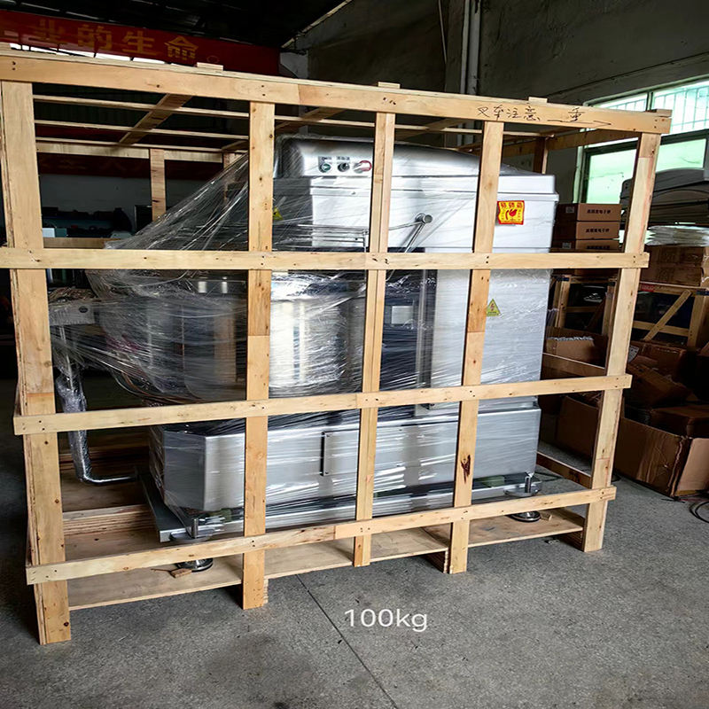 Commercial 50KG Vertical Dough Mixer 60L Spiral Pizza & Bread Making Machine for Bakery & Snack Food Shops for Flour-Based Cakes