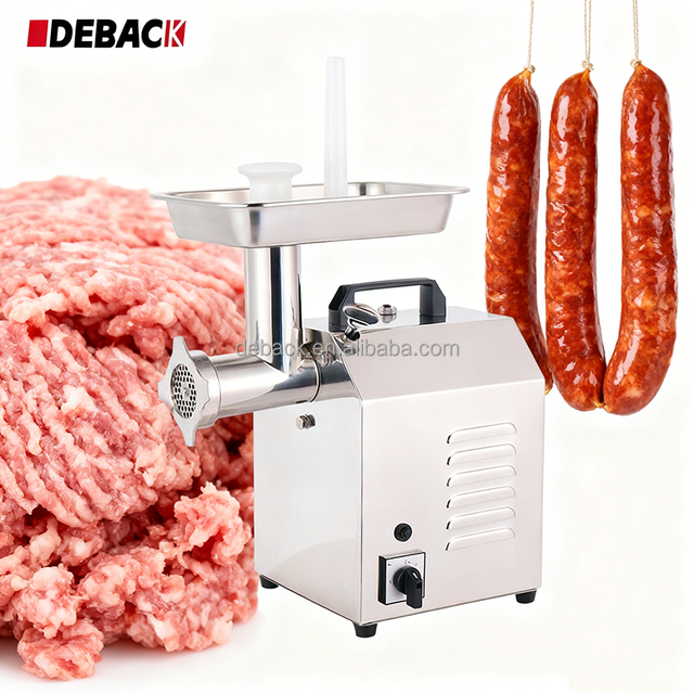 DEBACK New Modern Novel Design Commercial Meat Grinders High Power Best Quality Smart Automatic Electric Mincer Machine