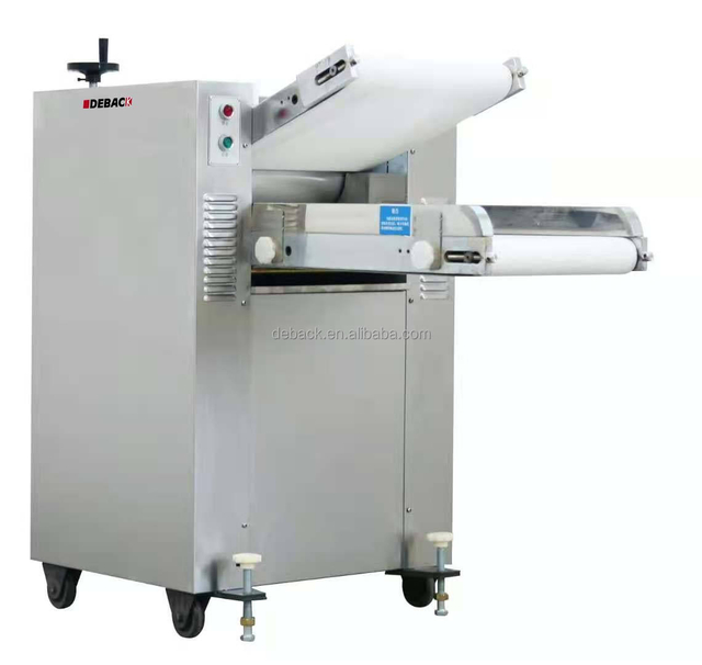 DEBACK New Automatic Dough Pressing Machine Bakery Commercial Catering Use Speed Thickness Adjustable 220V/380V 1 Year Warranty