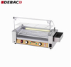 New DEBACK Commercial Electric Stainless Steel Roller Sausage Grill 220V High Productivity Lightweight Adjustable Rack Maker