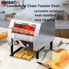 Commercial Electric Automatic Conveyor Toaster Stainless Steel Bun-Warmer for Restaurant Bread Toaster
