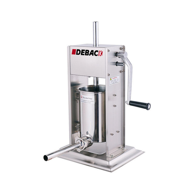 Manual Vertical Sausage Stuffer New Stainless Steel Sausage Maker and Filler Machine for Home and Restaurant Use
