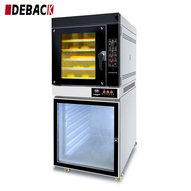 Commercial Gas Electric Convection Oven With Proofer 5 Trays Bread Baking Restaurants Hotels Food Shops