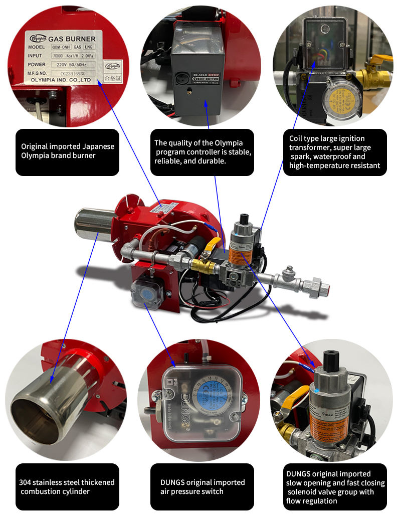 Factory Sales Commercial Bakery Rotary Oven Diesel Type Hot Air for Pizza Bread Biscuit & Loaf 32 Tray Rack Reasonable Price