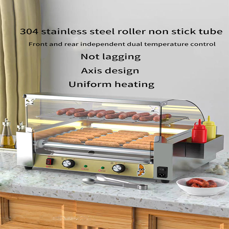 Commercial Professional Sausage Clipping Grill Machine High Productivity Snack Equipment