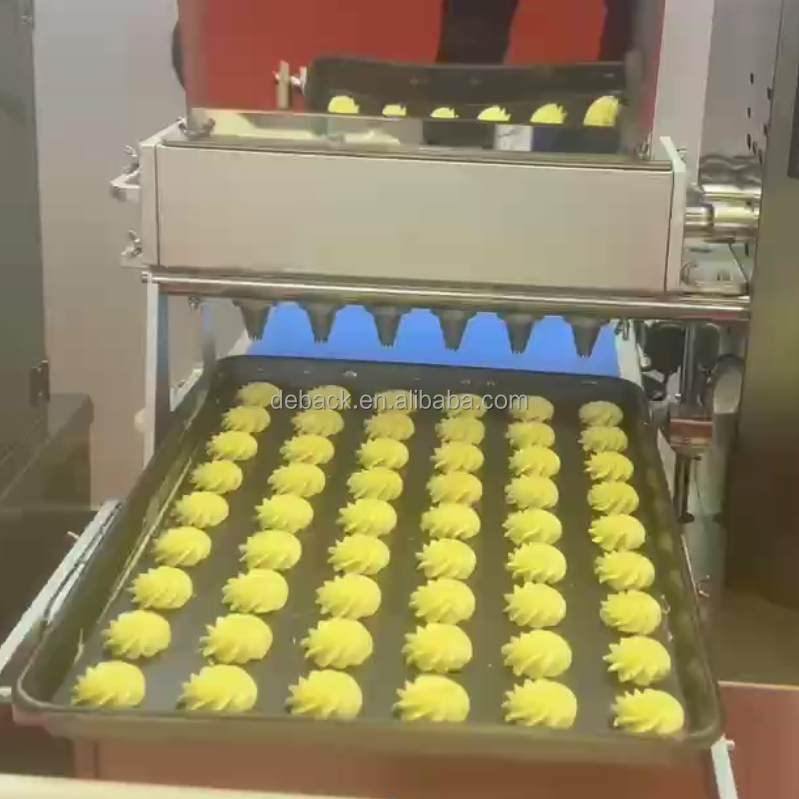 DEBACK Commercial Multifunctional Cookie Forming Machine Large-scale Fully Automatic Flour Long Service Life Cookie Depositor