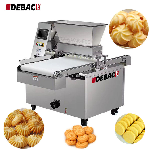 DEBACK Commercial Multifunctional Cookie Forming Machine Large-scale Fully Automatic Flour Long Service Life Cookie Depositor