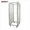 High Quality 16-Layer Commercial Stainless Steel Rotary Oven Baking Tray Rack Smart Trolley New Wholesale from China