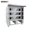 3 Deck 6 Tray European Industrial Electric Stainless Steel Deck Oven for Bakery Use and Cake/Pastry Making