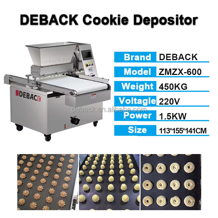 Commercial Multifunctional Cookie Production Machine Large-scale Fully Automatic Forming Machine Easy Operate Bakery Flour