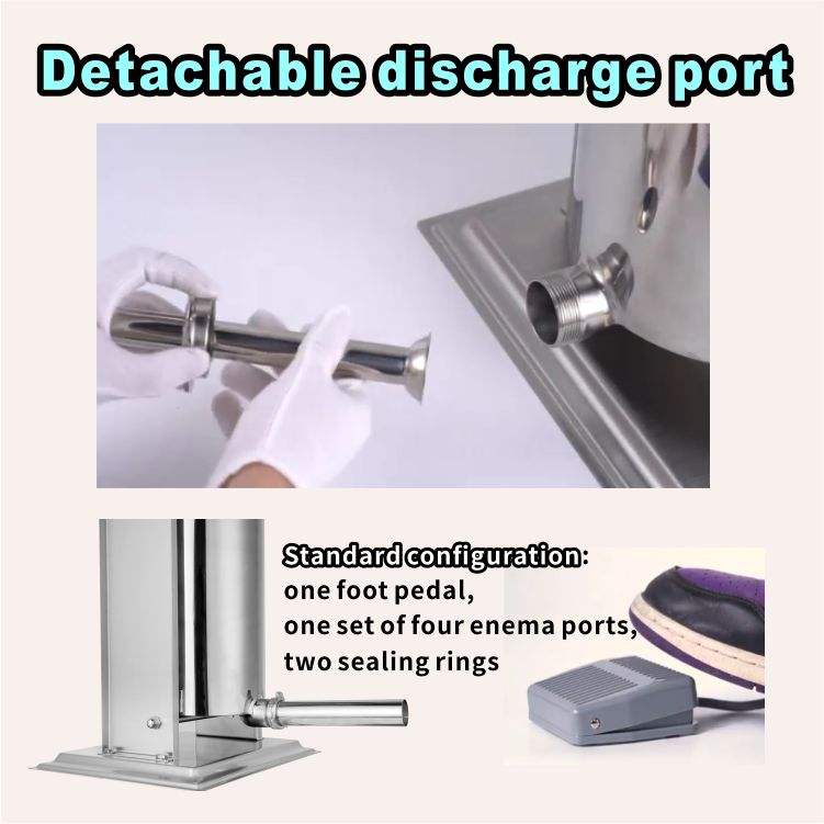 High Quality Durable Electric Enema Machine Stainless Steel Meat Sausage Filler Making Machine for Restaurants and Food Shops