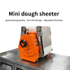 Commercial 350 Table Top Dough Sheeter Full Automatic Multi-Function Bakery Equipment Cake Bread Bread Flours Milk Wheat Soybean