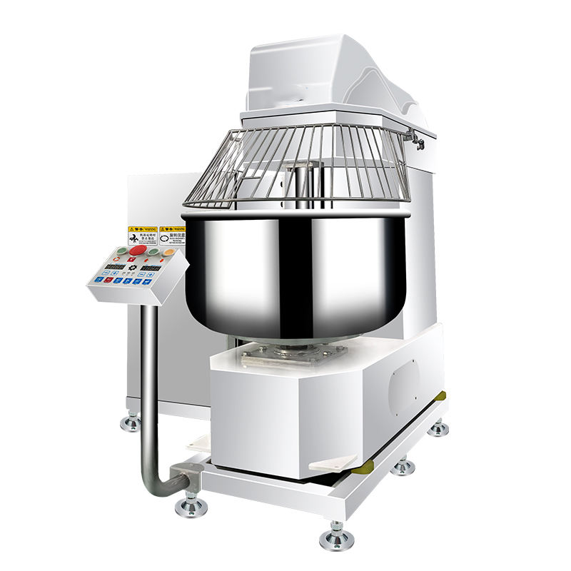 New 150 kg Commercial Flour Mixer Kneading Machines for Household Snack Food Bakery Multi-Functional Overturning Dough Mixer
