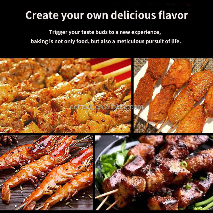 New Electrically Heated Top Burner Oven Rapid Heating Adjustable Shelves Broiling Baking Automatic Large Oil Catch Pan for Meat