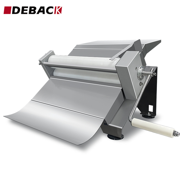 Commercial Manual Dough Roller Sheeter Machine 0.5-15Mm Countertop for Household Fondant Bread Bakery Shop for Small Flour