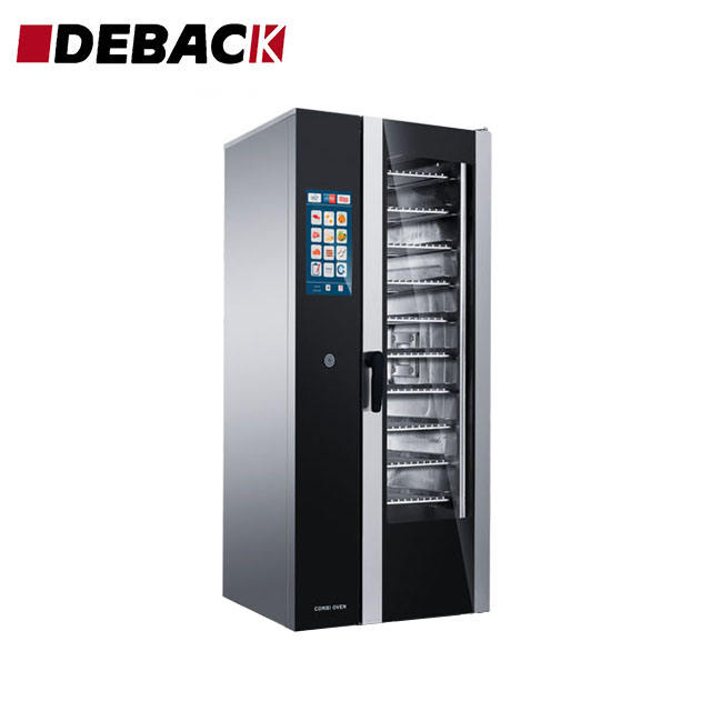 New 40 Trays Combination Oven Large Capacity Fully Automatic Commercial Electric Oven Touch Control Intelligent Control Bread