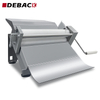 DEBACK Stainless Steel Commercial Dough Sheeter Machine Manual Small Dough Roller Countertop Household Fondant Bread Shop Flour