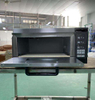 Hanbeter New 220V Portable High Productivity Automatic One Layer One Tray Electric Steel Deck Pizza Oven Flour-Based Bakery Use