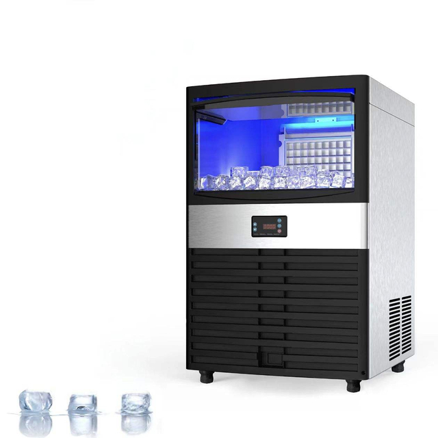 Automatic 15kg Stainless Steel 304 Ice Cube Maker Machine New Condition Cubes From Water