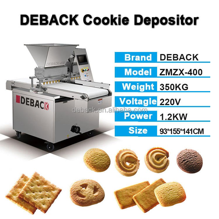 DEBACK Multifunctional Cookie Molding Machine Cookie Depositor Injection Grouting Machine New Condition Biscuit Bakery