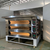 European Style 3 Deck Electric Deck Oven Industrial Bread Baking High Productivity Custom Cheap Wholesale Price