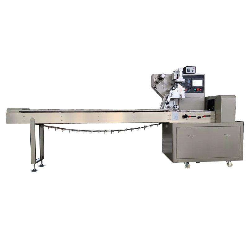 Packing Machine Automatic Continuous Shrink Packaging Equipment for Biscuit Bread Mooncake Candies Packaging