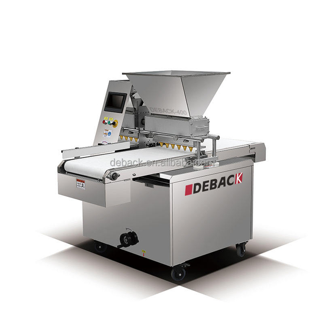DEBACK New Automatic Multi-Purpose Cookie Making Machine for Macarons Profiteroles Cheesecakes-High Efficiency Water Bakery Use