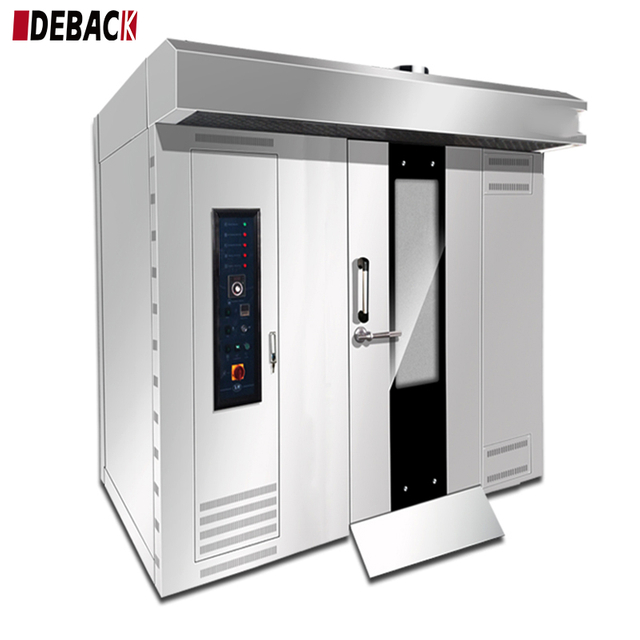 Factory Sales Commercial Bakery Rotary Oven Diesel Type Hot Air for Pizza Bread Biscuit & Loaf 32 Tray Rack Reasonable Price