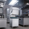 DEBACK ZMHD-60D Electric 304 Stainless Steel 9.8KW Freestanding 380V Commercial Kitchen Dishwasher Restaurant Hotel Industrial