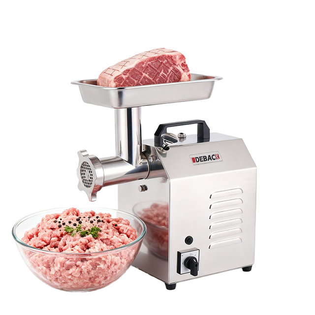 New Deback Powerful Motor Desktop Electric Meat Grinder Mincer Machine-High Capacity 220-280KG Multi-Voltage Commercial Sausage