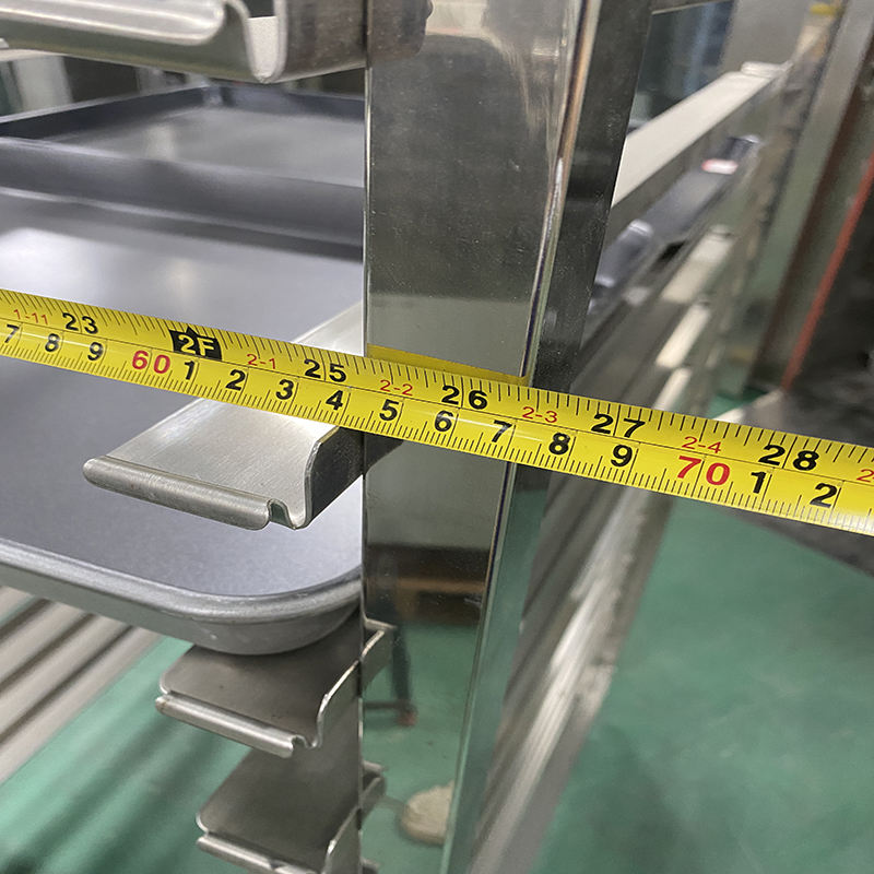 High Quality 16-Layer Commercial Stainless Steel Rotary Oven Baking Tray Rack Smart Trolley New Wholesale from China