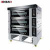 Commercial New Design Bakery Equipment Automatic Heavy Duty Flour Gas Electric 3 Deck 6 Trays Deck Oven With Steam