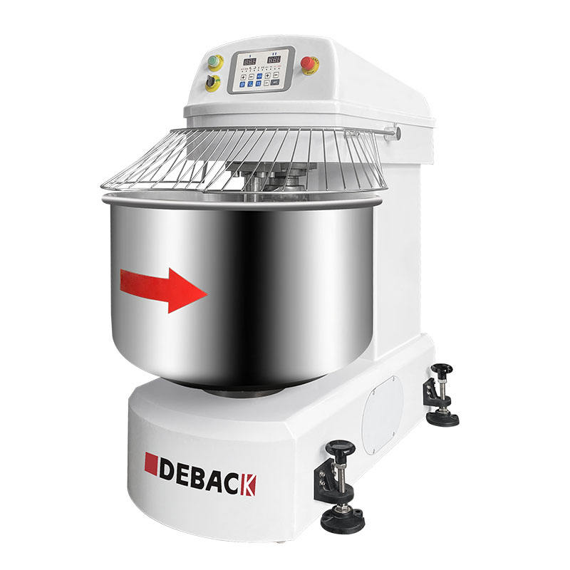 Factory Sold 150L Industrial Commercial Bakery Baking Machine Automatic Stainless Steel Wheat Flour Spiral Dough Mixer