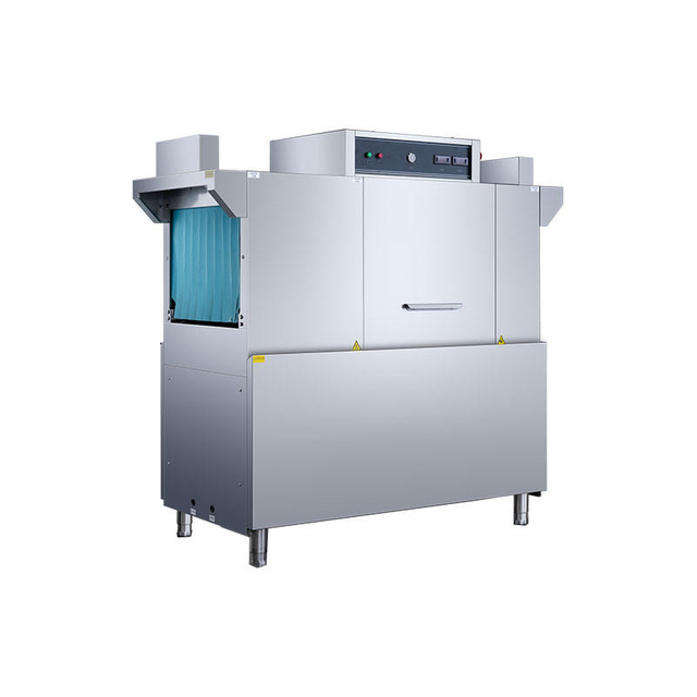 DEBACK ZMBD-200 Commercial Hotel Dishwasher Automatic Induction Conveyor Belt Tableware Washing Energy Saving Sterilization