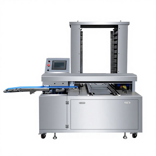 Industrial Dough Arranging Machine High Precision Energy Saving High Productivity 220V DEBACK ZMP-100 Bakery Panning Equipment