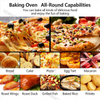 Brand New Baking Rotary Rack Oven Bread Maker Oven Automatic 12 Tray Electric Rotary Oven for Pizza/Cake Sale Prices